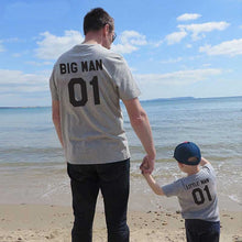 Load image into Gallery viewer, Family Matching Clothes Fashion Big Litter Man Tshirt Daddy And Me Outfits Father Son Dad Baby Boy Kids Summer Clothing