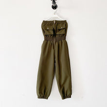 Load image into Gallery viewer, 2020 New Mother Daughter Off Shoulder Rompers Family Matching Clothing Armygreen Pants Girl Sexy Spring Clothes
